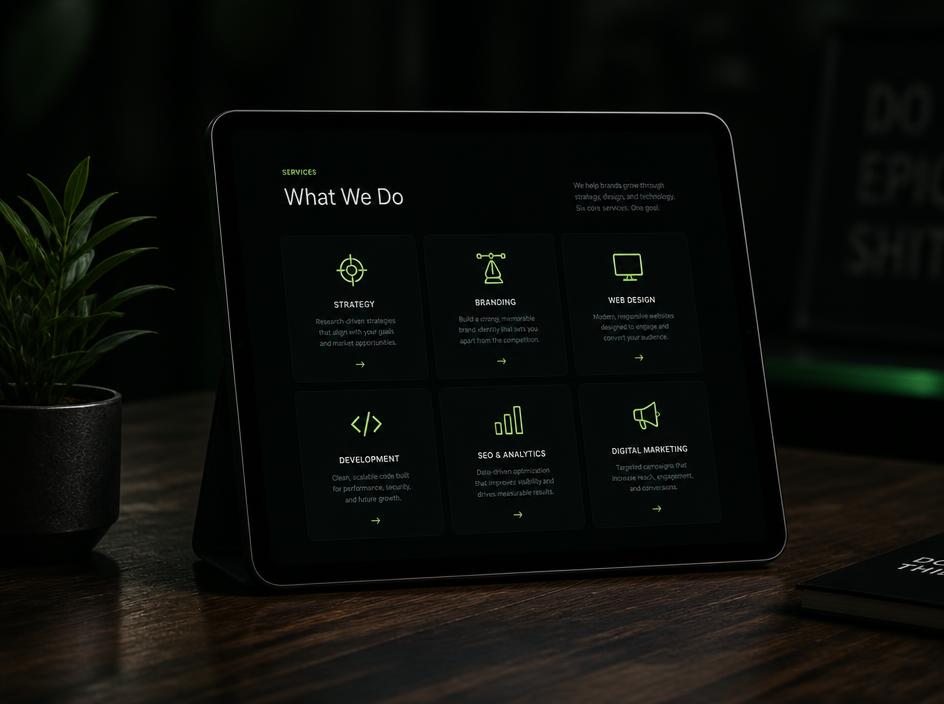 Service & Landing Pages