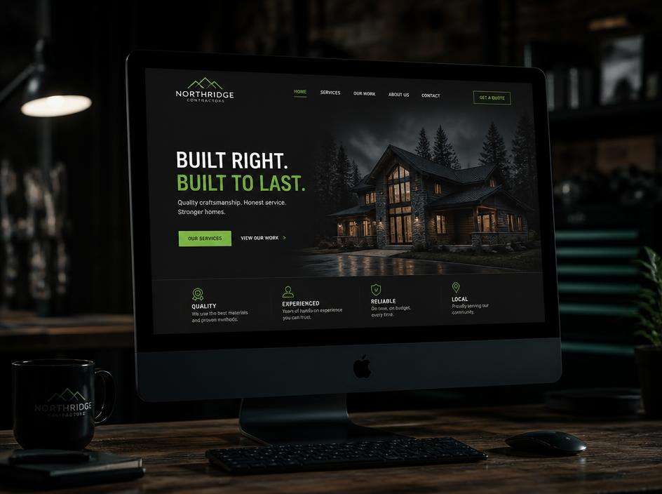 Contractor Website Design